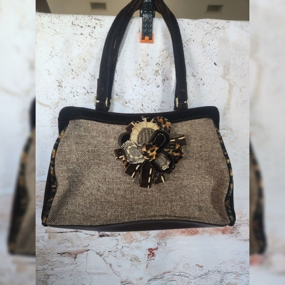 Handbags - Velvet Tweed Purse